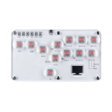 Hitbox Leverless Controller Fight Stick 12-Tasten-Controller für PC/für PS4/für PS3/für