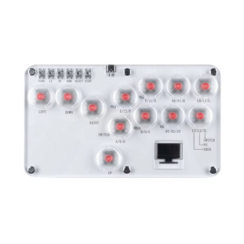 Hitbox Leverless Controller Fight Stick 12-Tasten-Controller für PC/für PS4/für PS3/für
