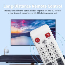 BN59-01178C Replaced Remote for  TV UE32H4500 AA59-00581A UE32H5303 UE40H5303 UE40H6200 UE46H5303 UE48H6200
