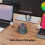 Wireless Trackball Mouse Vertical Rechargeable Rollerball Mouse Ergonomic Slient Clikc Gaming Mouse 6
