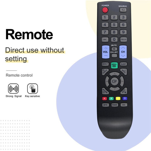 Replace AA59-00506A Remote Control for  LED LCD HDTV  TV Remote Control