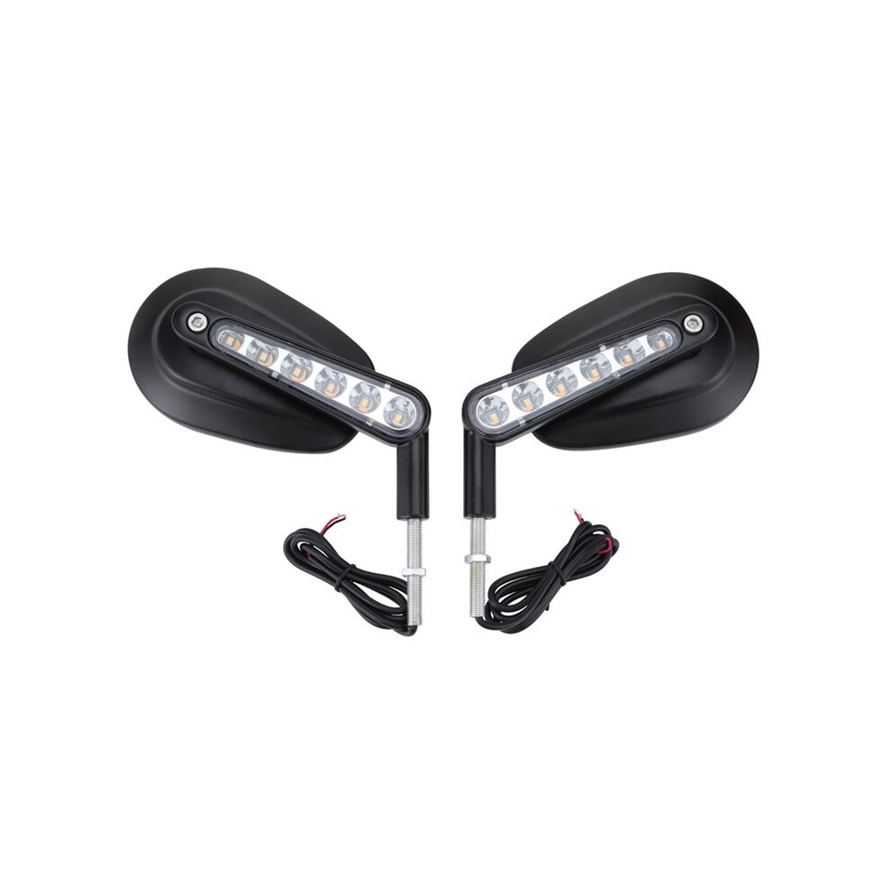 Photos - Car Alarm Motorcycle Rear View Mirrors with LED Turn Signal for 2009 2011 2012 2013 2014 2015 2016 2017 V-ROD VRSCF A 2010