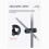 Function  Arm Light Stand Adapter Photo Studio Accessories Overhead Shot Photography for Spotlight Softbox Black 3