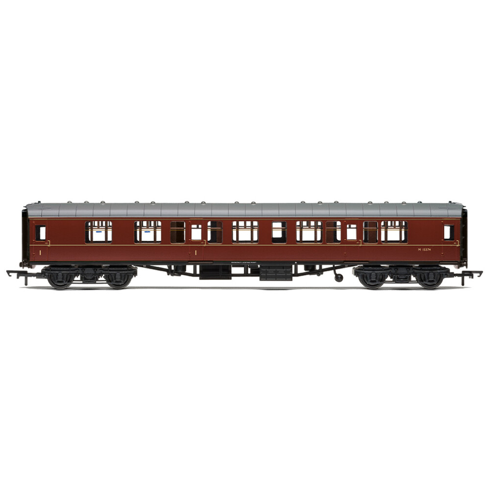 Hornby R40511 OO Gauge BR Mk1 Composite Corridor CK Coach BR Maroon M15374 - Image 7