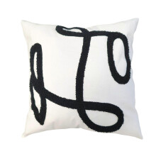 Cojín marroquí bordado de 45x45 cm, almohada para salón, mesita de noche o respaldo para la oficina (2024)