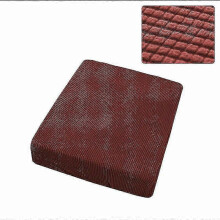Housse de coussin pour canapé 3 places, tapis de protection (rouge vin)