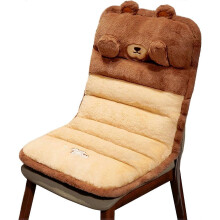 Coussins de chaise 33"*20" pour chaises de salle à manger, motif dessin animé mignon, coussin d'assise confortable pour la cuisine.