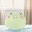 Frog Plush Cushion Cream Light Yellow Light Green Cute Gift Office Bed Sofa 3