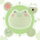 Frog Plush Cushion Cream Light Yellow Light Green Cute Gift Office Bed Sofa 4