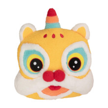 Cojín de cintura 3D con diseño de león bailando, almohada decorativa para el hogar, regalo