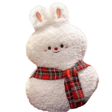 Cuscino di peluche natalizio, morbido e carino, ideale come decorazione per casa, camera da letto, ufficio o divano. Regalo perfetto.
