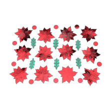 Étoiles de Noël à disperser sur la table pour une fête de Noël