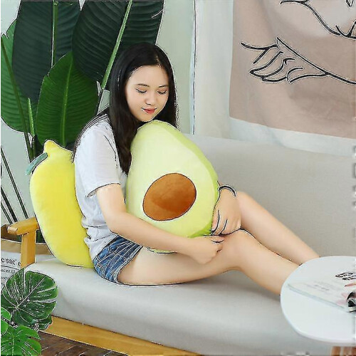 Hand Warmer Fruit Pillow Cartoon Cushion for Office Sofa Plush Insertable 2