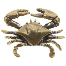 Unique Brass Crab Door Handle Nautical Drawer Pulls Coastal Beach Ocean Decor Furniture Hardware
