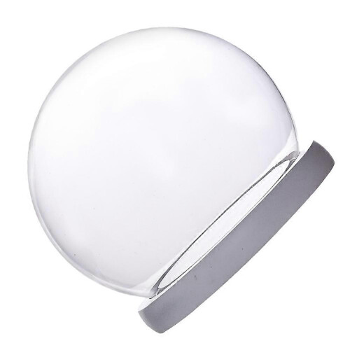 Glass Display Cover Dust-Proof 12x12x12cm Protective Case for Desk Decor, 1Pc