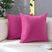 Fundas de cojín de terciopelo, paquete de 2, fundas decorativas suaves para sofá, sillón o dormitorio, 40 x 40 cm (16 x 16 pulgadas)