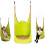 Kids Swing, Green, Soft Seat Cushion, Easy Clean 1