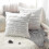 Adjustable Cotton Linen Back Support Cushion, Triangle Wedge 25-26s 1
