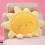 Sun Shape Flower Floor Mat, Oversized Cute Seat Cushion Chair Pillow 1
