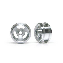 SLOT.IT Al 15.8x8.2x1.5mm Wheels M2 Grub Dbl Shoulder 1.1g (2) SIW15808215AF