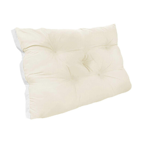Large Rectangular Reading Pillow with Backrest, 60x50cm (24x20"), for Sitting Up in Bed