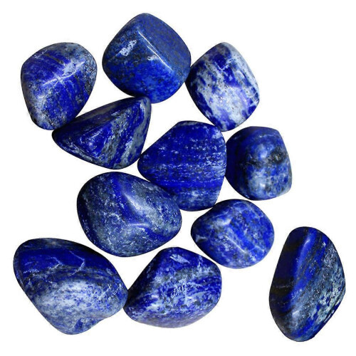 Blue Lapis Natural Stone Home Decoration 10Pcs Set