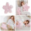 Flower Soft Plush Pillow for Bed Sofa Decorative Cushion Home Accent Gift 2