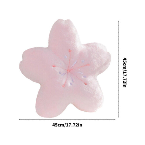 Flower Soft Plush Pillow for Bed Sofa Decorative Cushion Home Accent Gift 2
