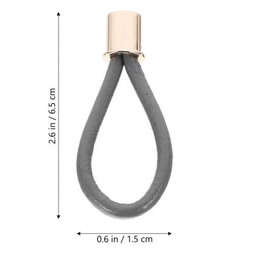 Leather Rope Handle Pull Down Cord Farmhouse Door Knob Pull Handle 1