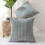 New Solid Corduroy Striped Pillow, Simple Sofa Cushion Nap Pad, Office Waist Support 5