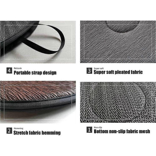 360 Rotating Seat Cushion 15.7in Beige 1