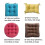 Plush Solid Color Chair Cushion, Non-Slip Wicker Tatami Pad with PP Cotton Back Support 3