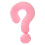 Pink Question Mark Plush Pillow, 1Pcs, Soft Comfort for Car & Gift 2