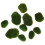 10 Pcs Artificial Moss Rocks Miniature Figurine for Terrariums Crafts 2