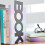 Regolalibri Verticali Solid Metal Antiscivolo per scrivania, casa e ufficio, colore nero 2