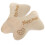 Beige Car Neck Pillow 2Pcs for Driving Seat Support 4