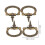 10pcs Mini Pull Handle Knobs for Jewelry Box, Gift Case Pull Thread 4