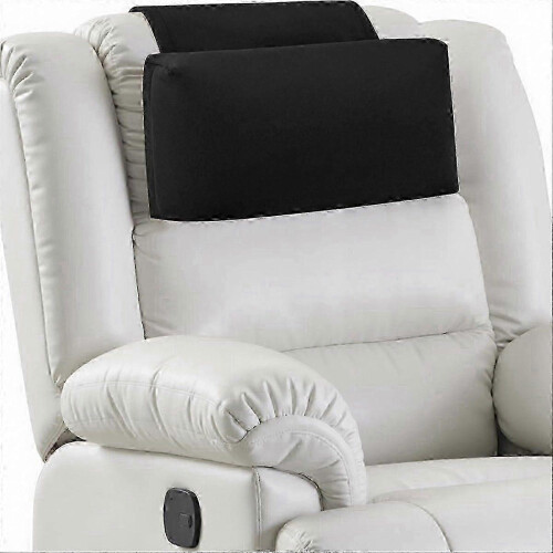Adjustable Velvet Recliner Neck Pillow, Non-Slip Headrest Support Cushion 1