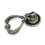 2Pcs Durable Zinc-Alloy Ring Cabinet Knobs, Extra-Thick Dresser Drawer Pulls 2