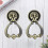 2Pcs Durable Zinc-Alloy Ring Cabinet Knobs, Extra-Thick Dresser Drawer Pulls 3
