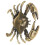 Unique Brass Crab Door Handle Nautical Drawer Pull Coastal Beach Decor 2