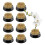 9 Brass Flower Frogs for Ikebana Vase Floral Arranger Fixed Tools 2