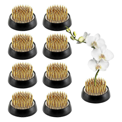 9 Brass Flower Frogs for Ikebana Vase Floral Arranger Fixed Tools 1