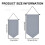 Badge Display Banner with Clear Visibility & Durable Fabric Panel for Wall Hanging Medals 3