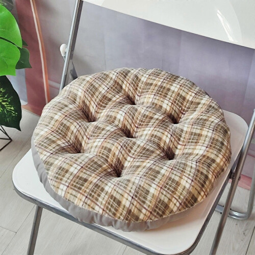 16-Inch Thickened Cushion Chair Bench Round Tatami Mat – Comfortable & Versatile Seating Solution 1