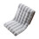Winter Plush Non-Slip Thickened Chair Cushion with Backrest, Gray 2