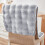 Winter Plush Non-Slip Thickened Chair Cushion with Backrest, Gray 4