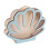 Shell Storage Container Display Case, Portable Seashell Keepsake Box for Living Room Mantel 2
