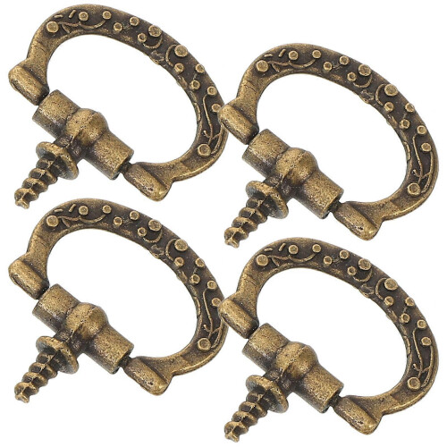 10pcs Mini Pull Handle Knobs for Jewelry Box, Gift Case Pull Thread 1