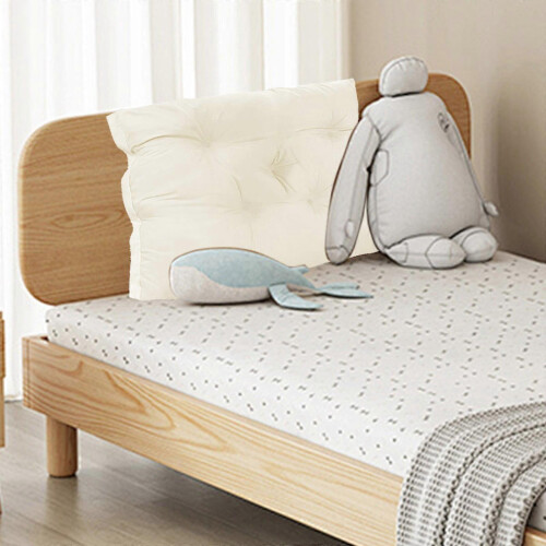 Large Rectangular Reading Pillow with Backrest, 60x50cm (24x20"), for Sitting Up in Bed 2